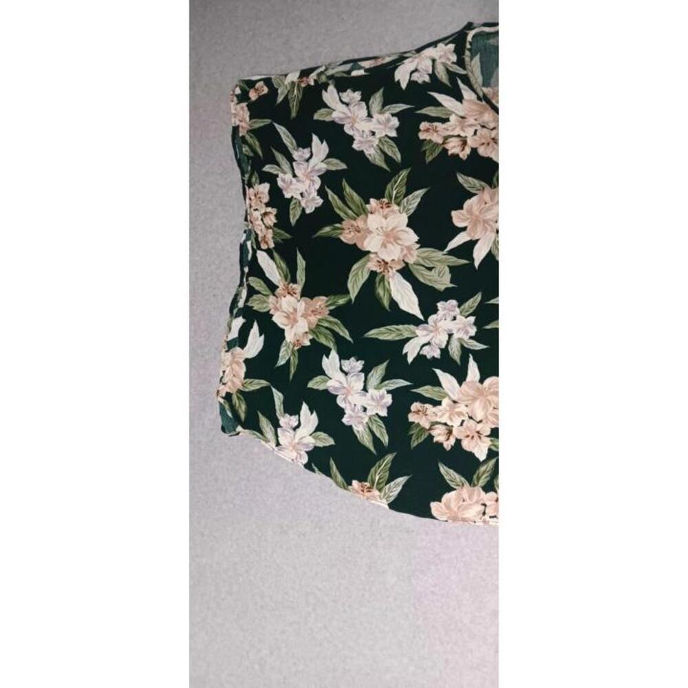 Show Me Your Mumu Off The Shoulder Poncho Style Shirt Womens Size Small Green... - Picture 6 of 10